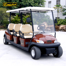 Excar 6 lugares carro de golfe elétrico 48 V Trojan Bateria hot sale golf car